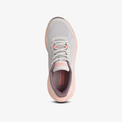 Tenis Skechers Max Cushioning Glide Mujer Gris Rosa