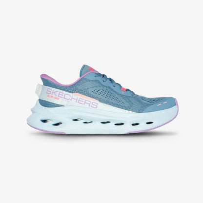 Tenis Skechers Max Cushioning Glide Mujer Azul Lila