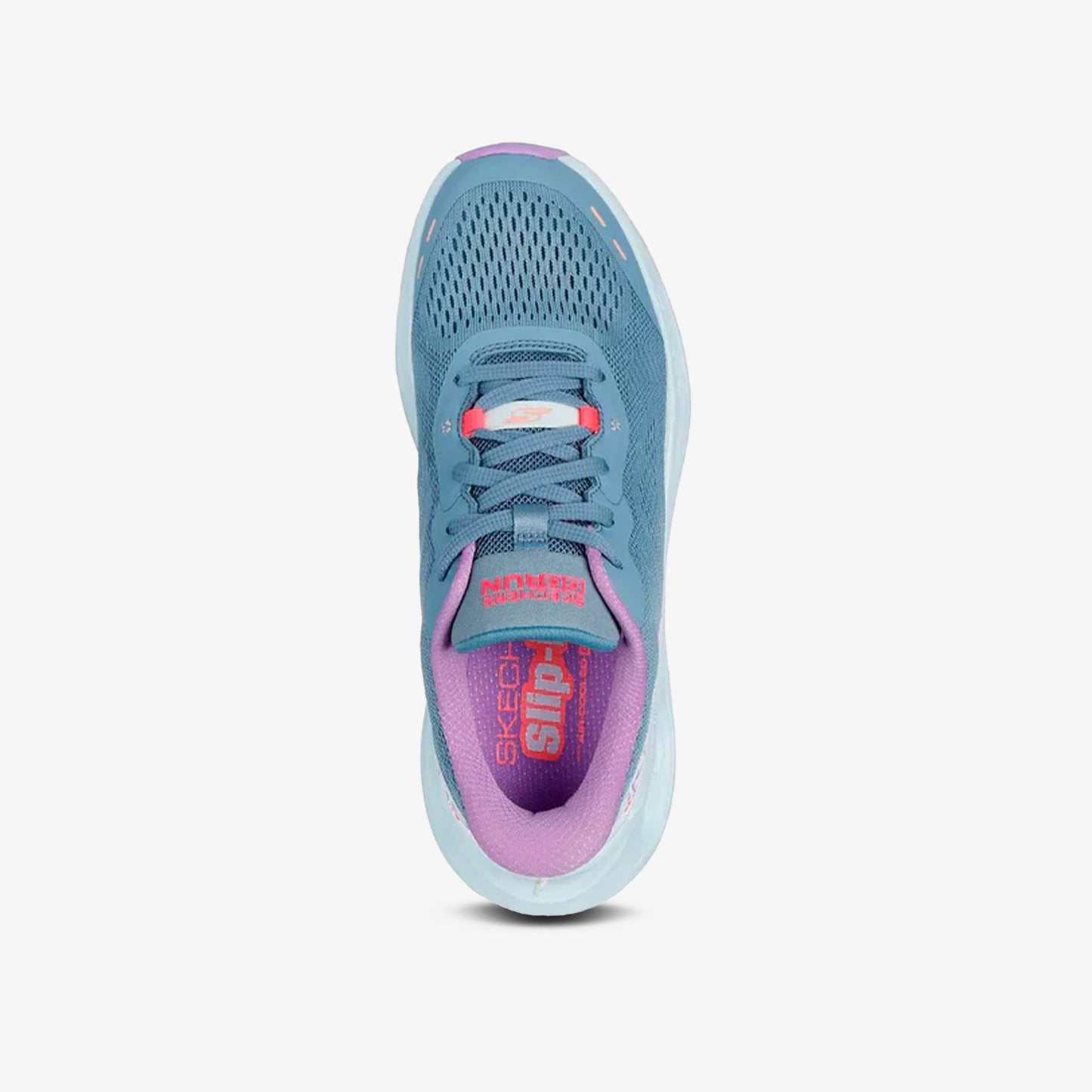 Tenis Skechers Max Cushioning Glide Mujer Azul Lila