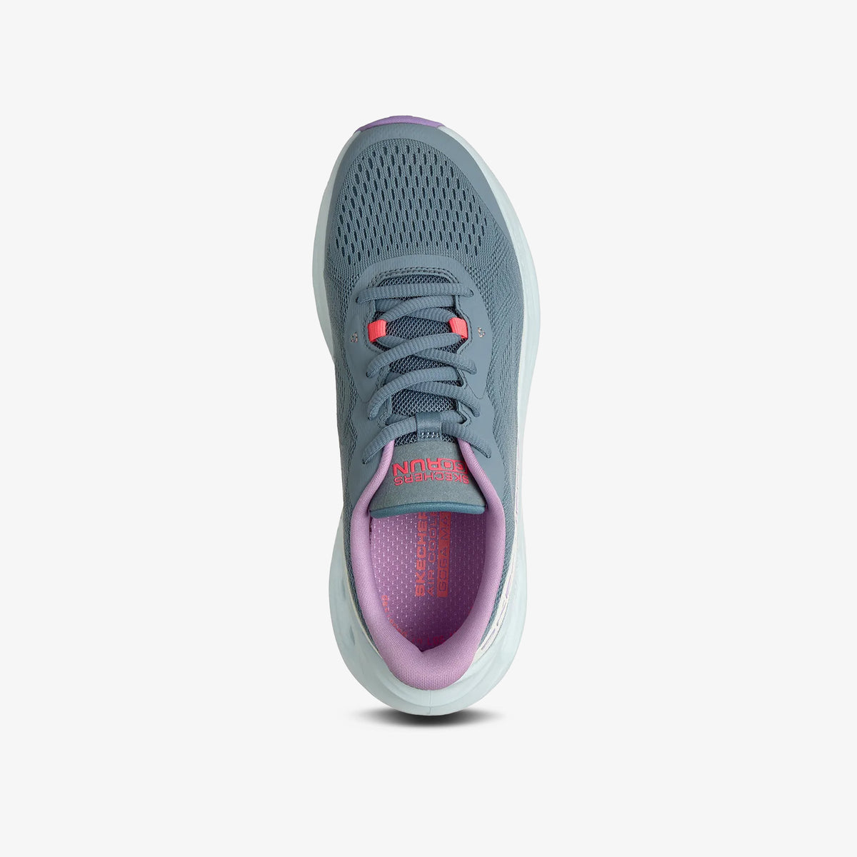 Tenis Skechers Max Cushioning Glide Mujer Gris Lila