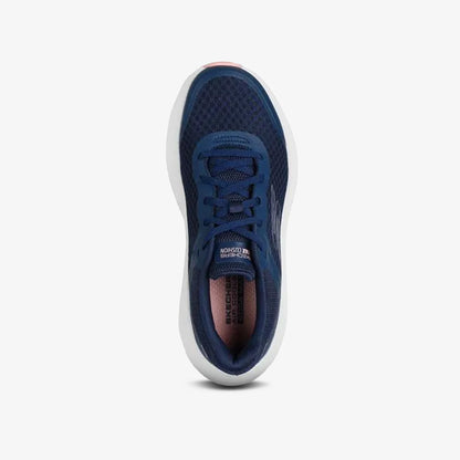 Tenis Skechers Max Cushioning Mujer Azul Rosa