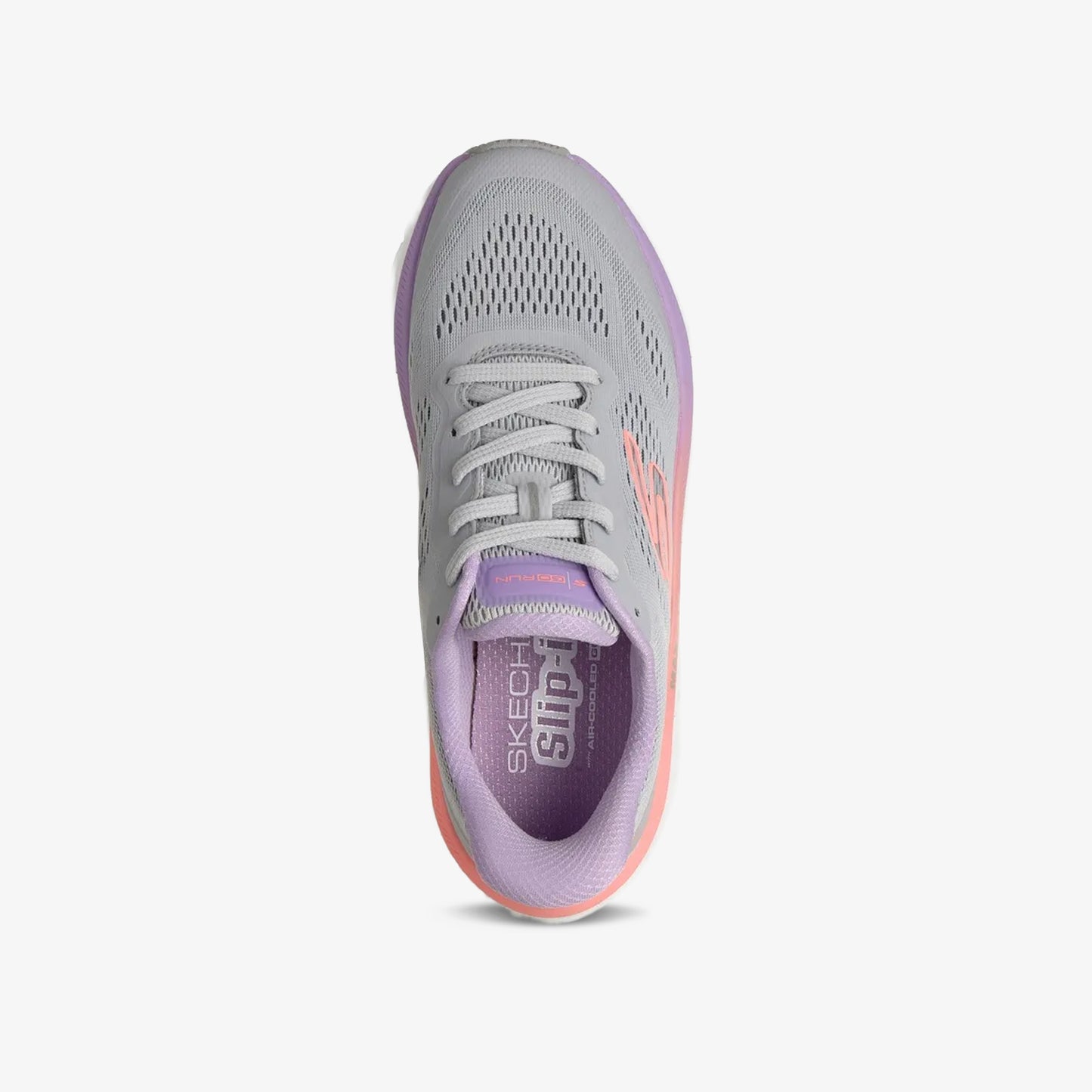 Tenis Skechers Max Flex Mujer Gris