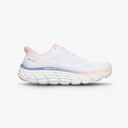 Tenis Skechers Max Flex Mujer Blanco Azul
