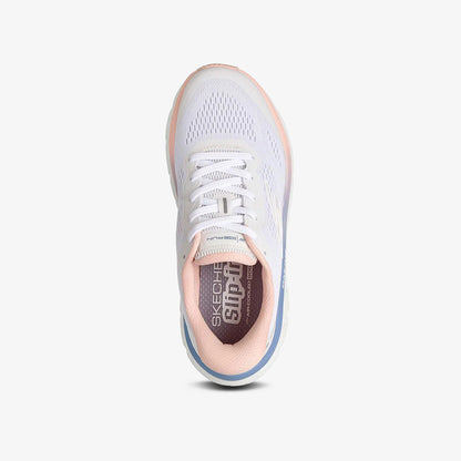 Tenis Skechers Max Flex Mujer Blanco Azul