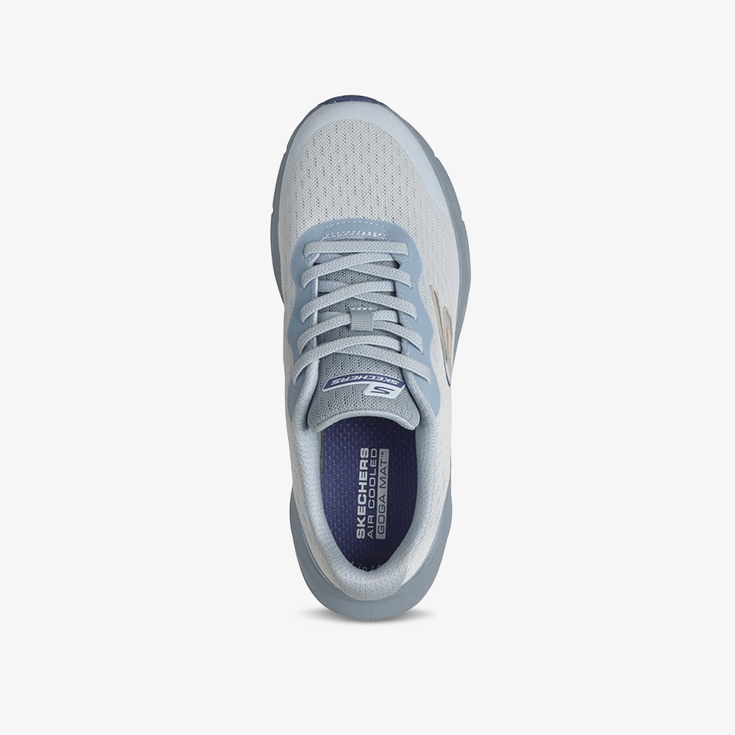 Tenis Skechers Glide Step Vortex Mujer Azul