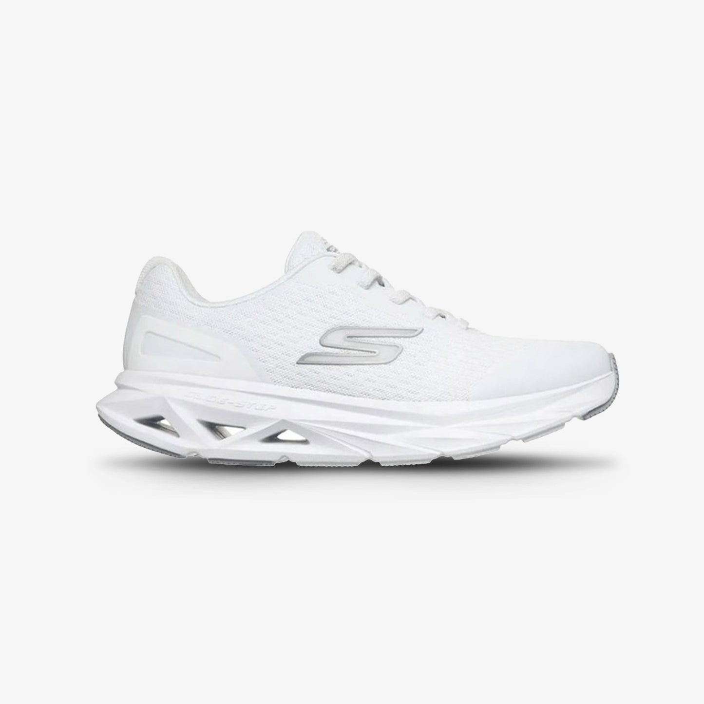 Tenis Skechers Glide Step Vortex Mujer Blanco