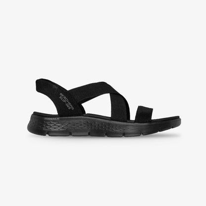 Sandalias Skechers Go Walk Flex Mujer Negro