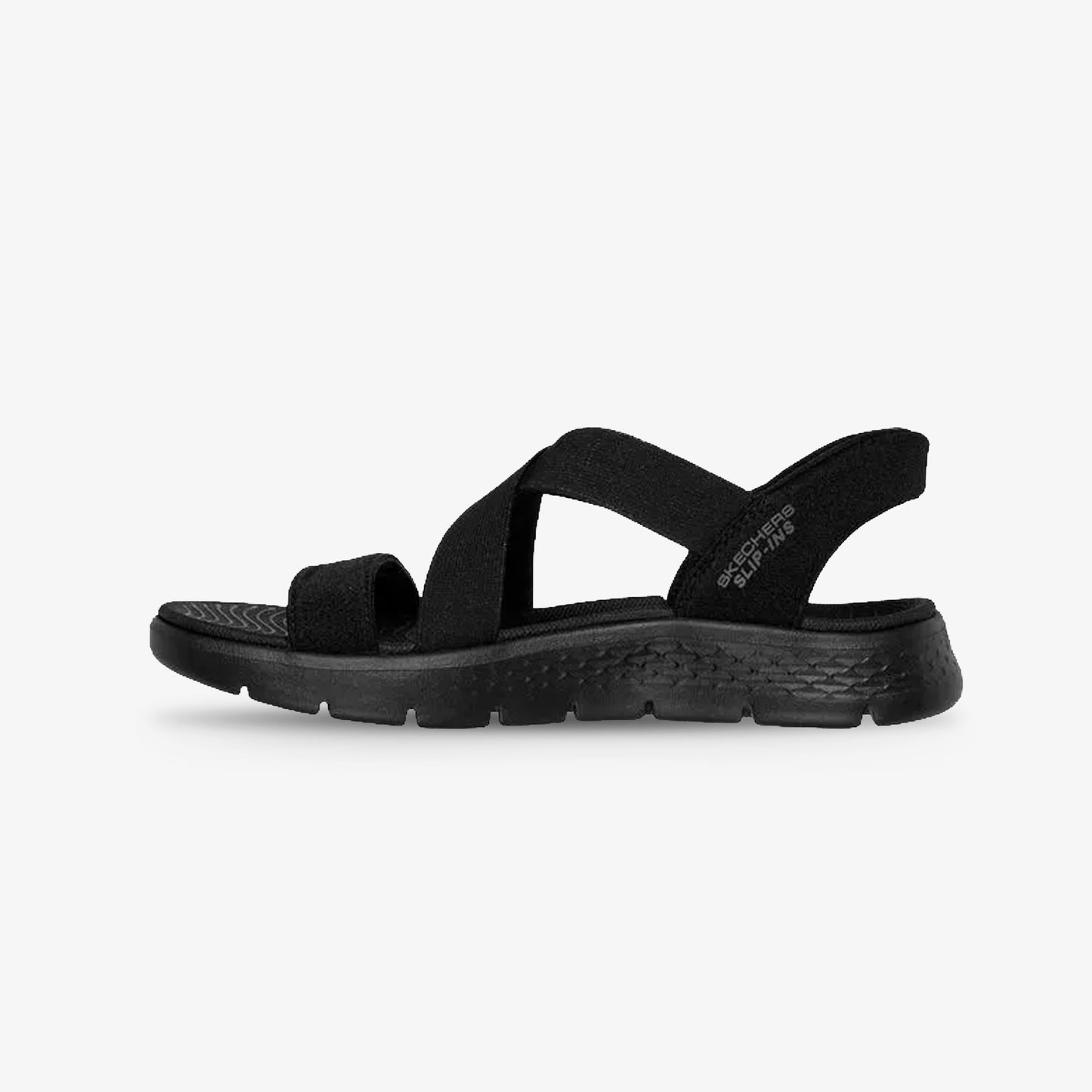 Sandalias Skechers Go Walk Flex Mujer Negro