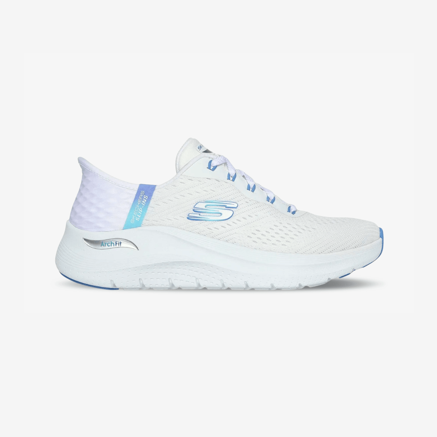 Tenis Skechers Slip-Ins Arch Fit 2.0 Mujer Blanco