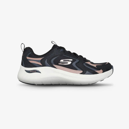 Tenis Skechers Arch Fit 2 Mujer Negro Beige
