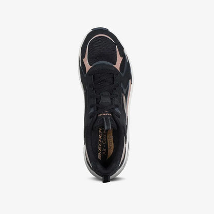Tenis Skechers Arch Fit 2 Mujer Negro Beige