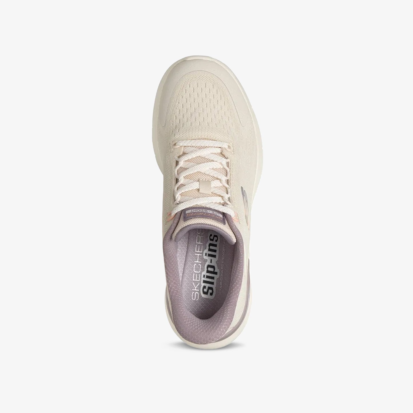 Tenis Skechers Dynamight 2.0 Mujer Beige