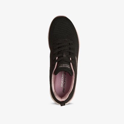 Tenis Skechers Fashion Fit 2.0 Mujer Negro Rosa