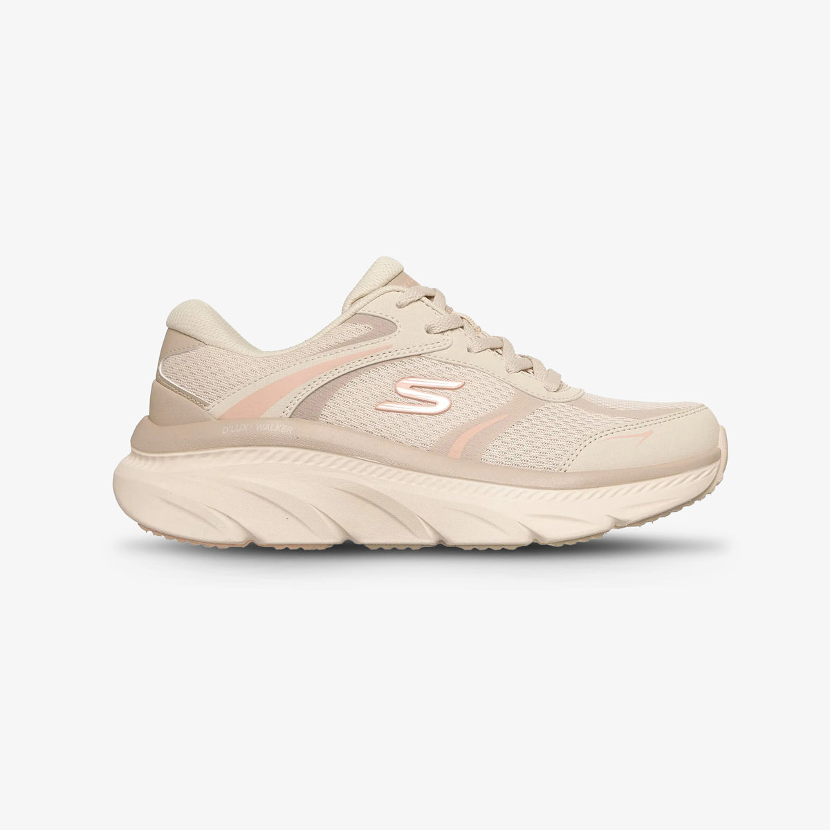 Tenis Skechers D'Lux Walker 3.0 Mujer Beige