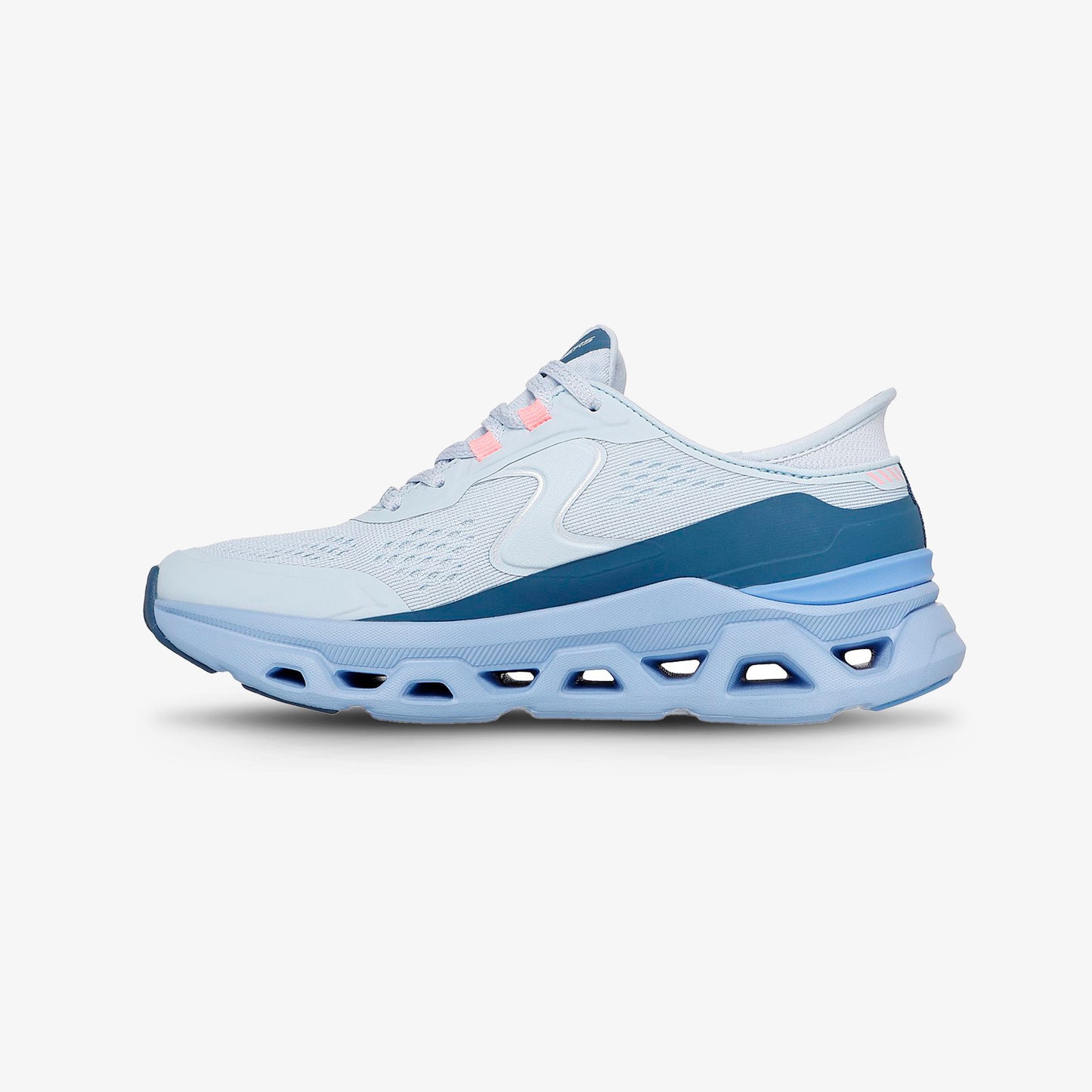 Tenis Skechers Glide Step Altus Mujer Azul