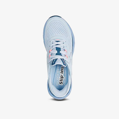 Tenis Skechers Glide Step Altus Mujer Azul