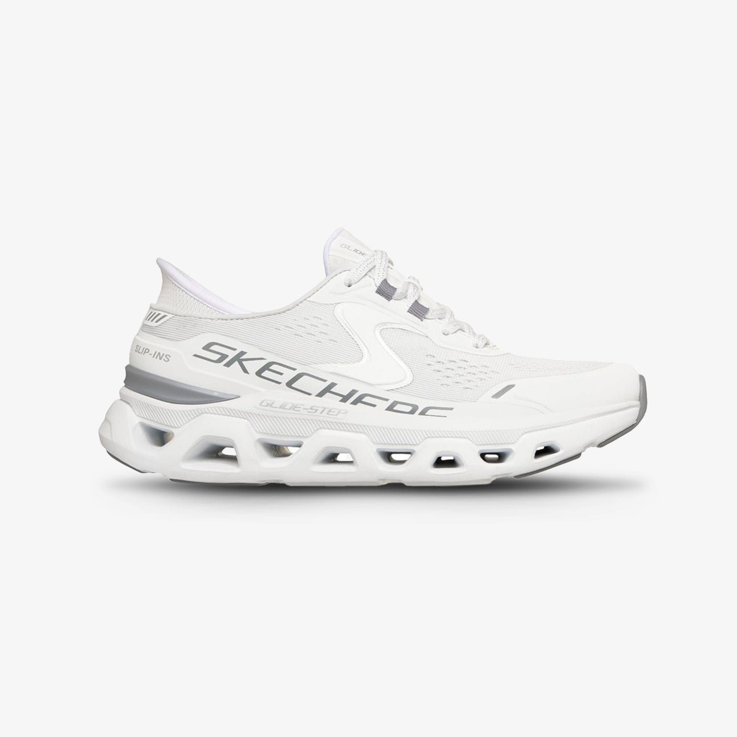 Tenis Skechers Glide Step Altus Mujer Blanco