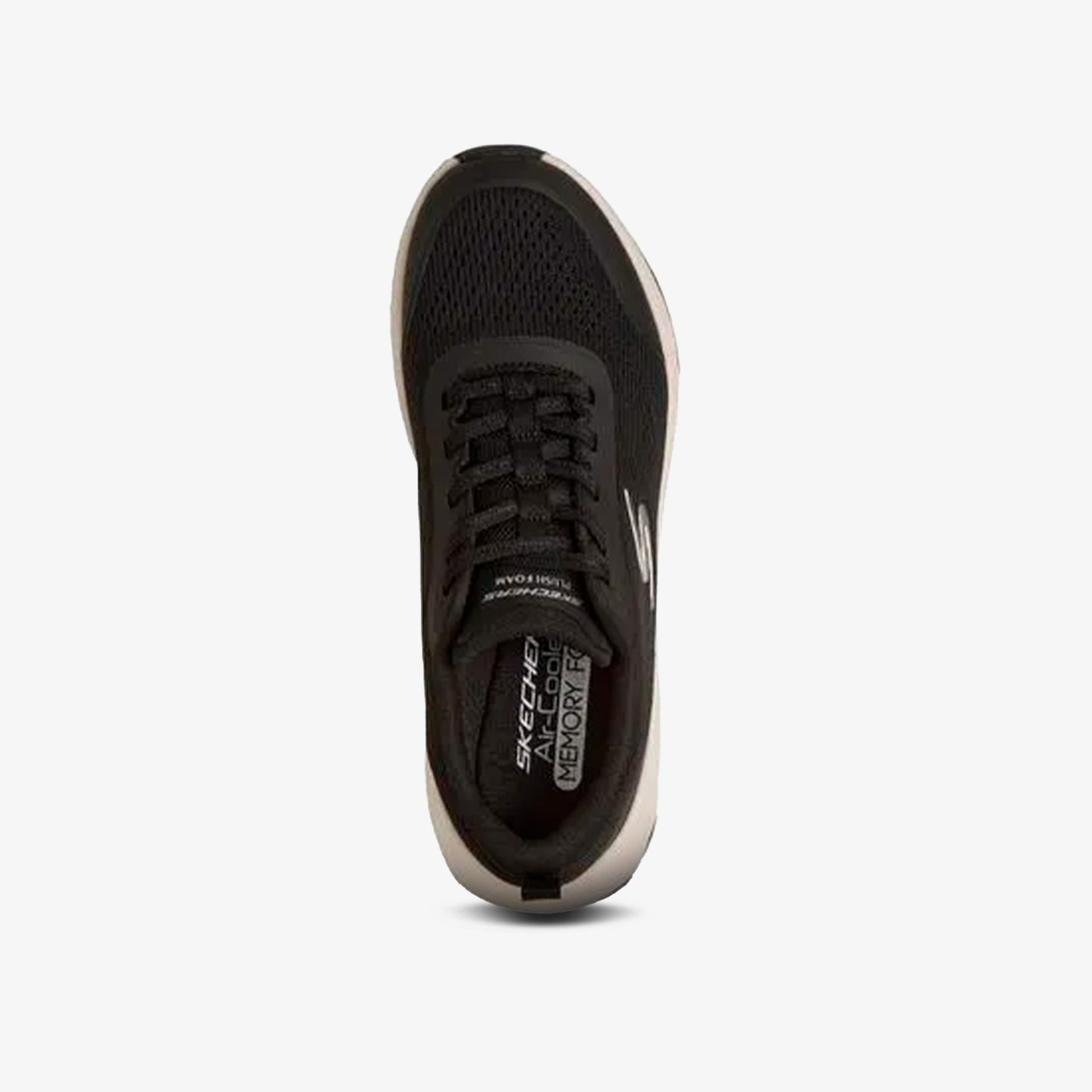 Tenis Skechers Plush Foam Mujer Negro Blanco
