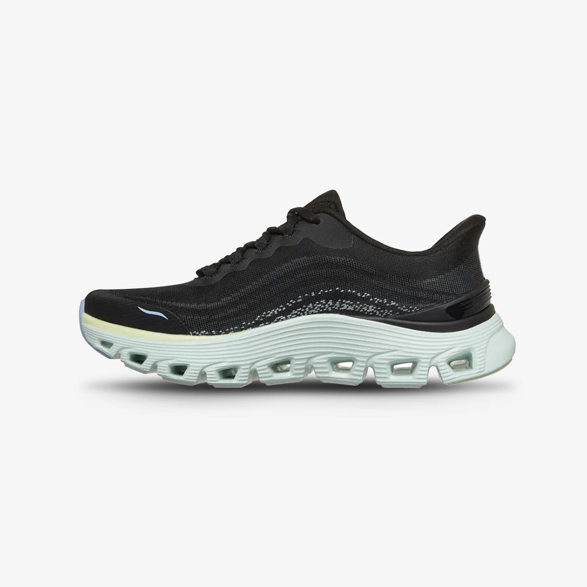 Tenis Skechers Arch Fit Glide-Step Mujer Negro
