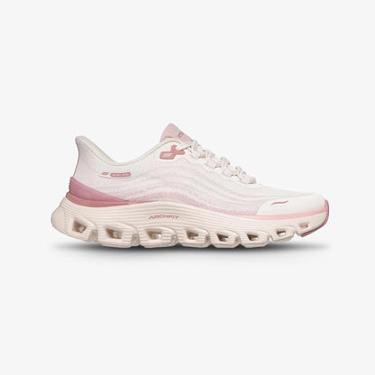 Tenis Skechers Arch Fit Glide-Step Mujer Rosa