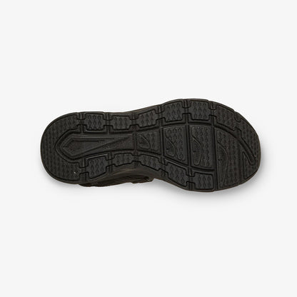 Sandalia Skechers D Lux Walker Mujer Negro