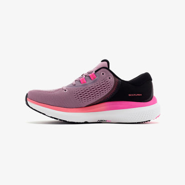 Tenis Skechers GO Run Pure 4 Mujer Rosado Negro