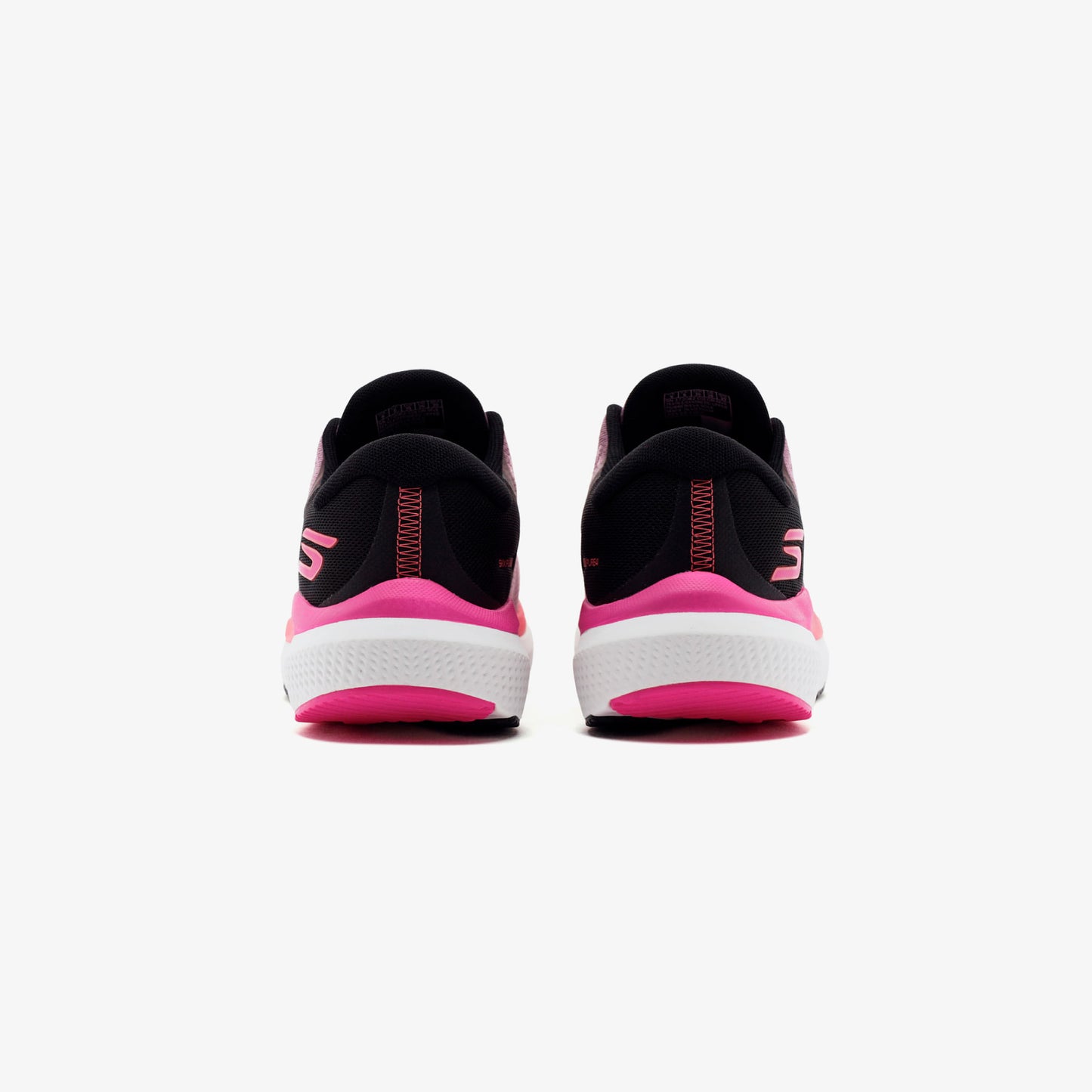 Tenis Skechers GO Run Pure 4 Mujer Rosado Negro