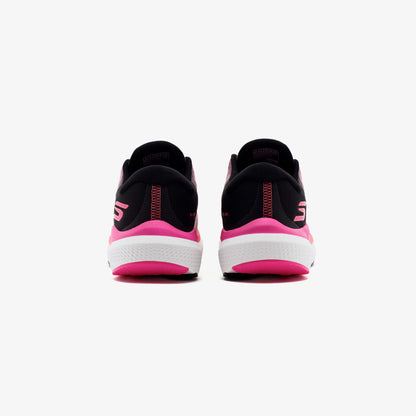Tenis Skechers GO Run Pure 4 Mujer Rosado Negro