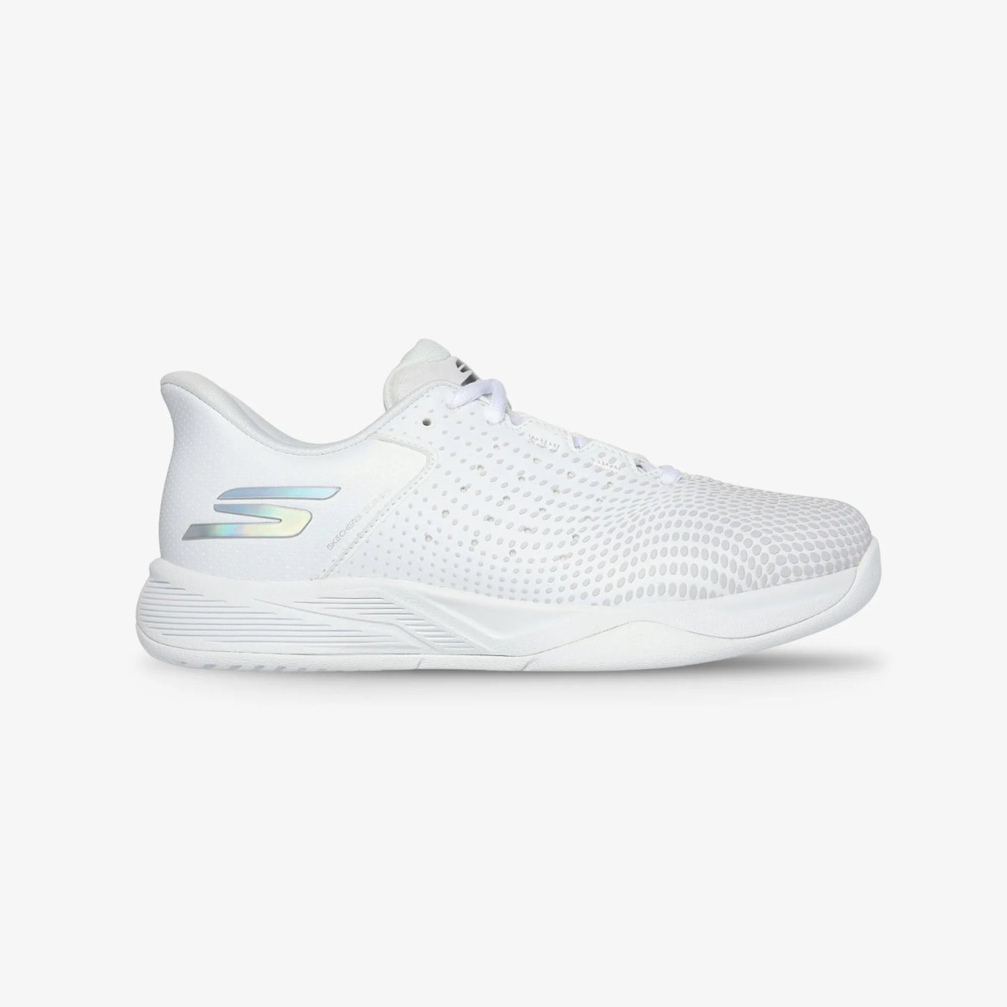Tenis Skechers Viper Court Reload Padel Mujer Blanco