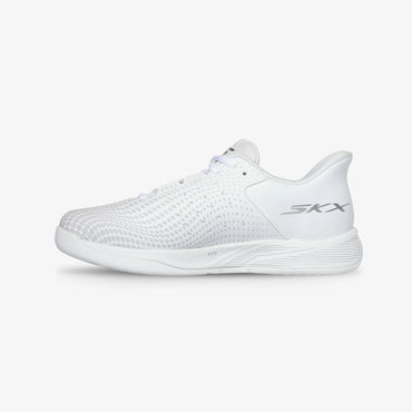 Tenis Skechers Viper Court Reload Padel Mujer Blanco