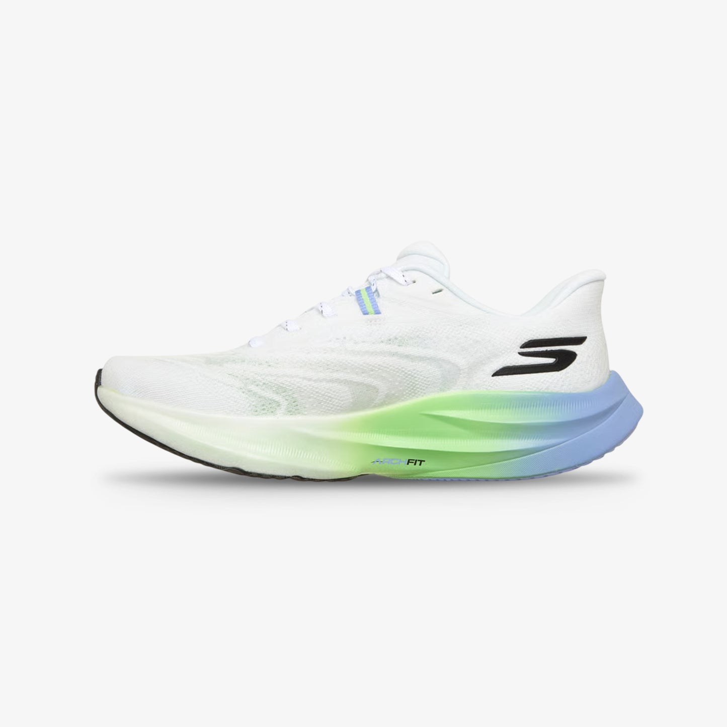 Tenis Skechers Aero Spark Mujer Blanco Azul