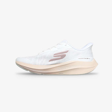 Tenis Skechers Aero Pulse Mujer Blanco Rosado
