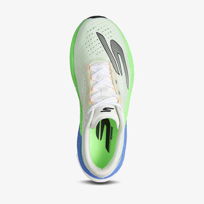 Tenis Skechers Aero Razor Mujer Blanco Verde