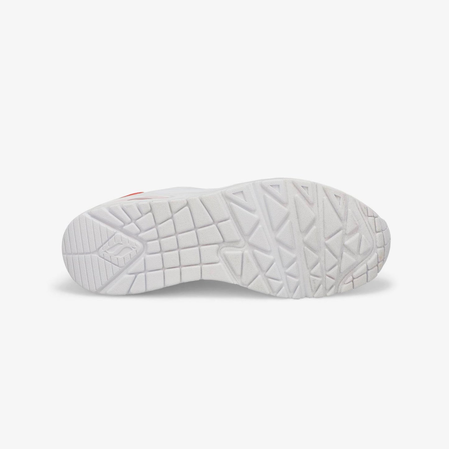 Tenis Skechers Uno Pop Back Mujer Blanco Rosado