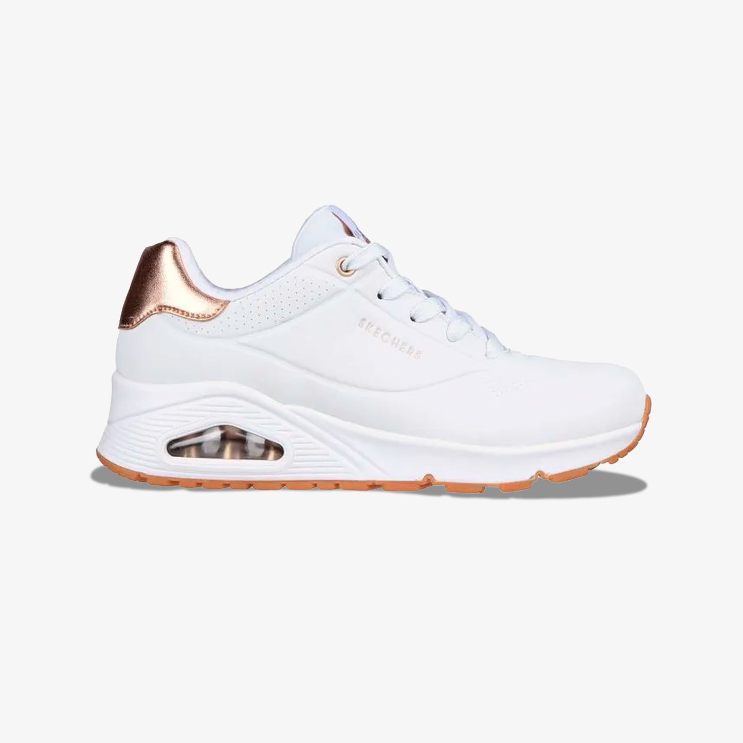 Tenis Skechers Golden Air Mujer Blanco