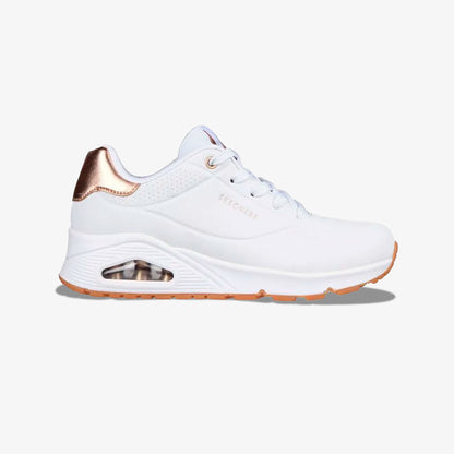 Tenis Skechers Golden Air Mujer Blanco