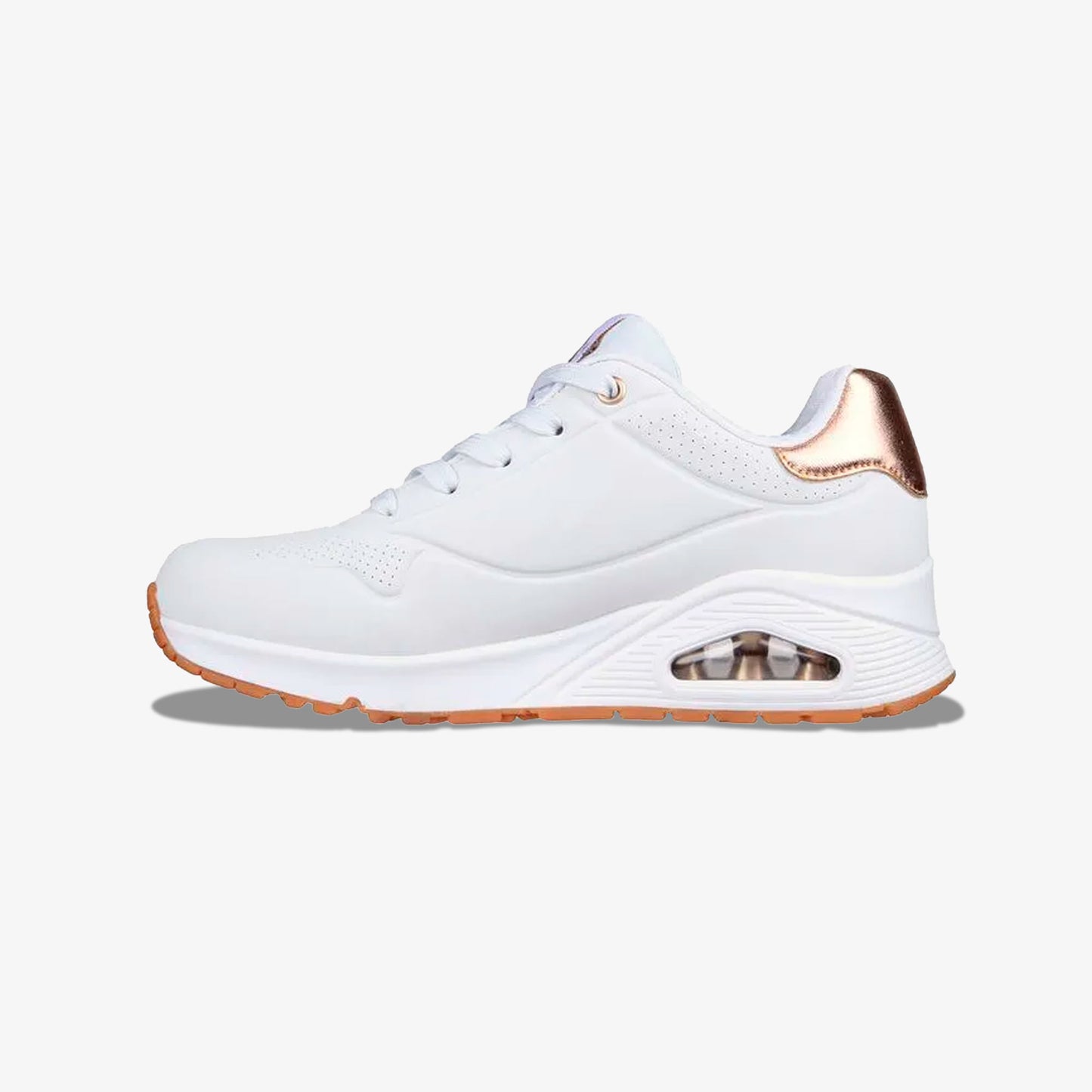 Tenis Skechers Golden Air Mujer Blanco