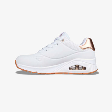 Tenis Skechers Golden Air Mujer Blanco