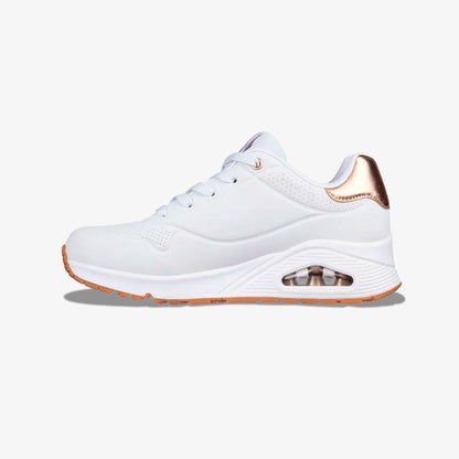 Tenis Skechers Golden Air Mujer Blanco
