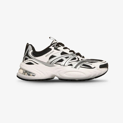 Tenis Skechers Uno Ryze Mujer Blanco Negro