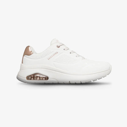 Tenis Skechers Uno Flex Mujer Blanco