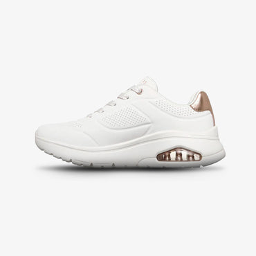 Tenis Skechers Uno Flex Mujer Blanco