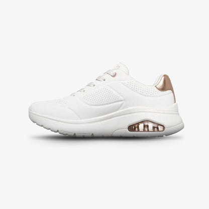 Tenis Skechers Uno Flex Mujer Blanco