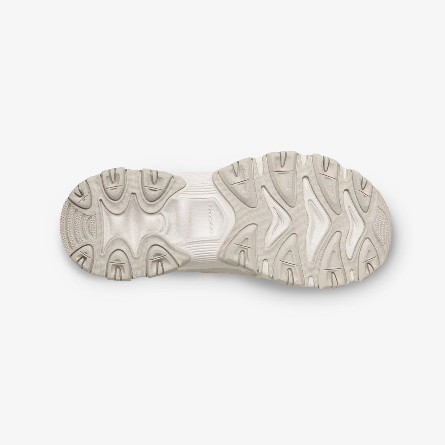 Tenis Skechers D Lite Mujer Beige