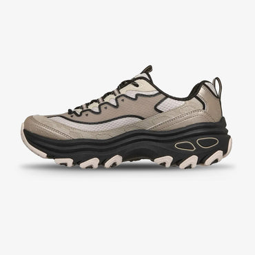 Tenis Skechers D'lite Max Mujer Beige