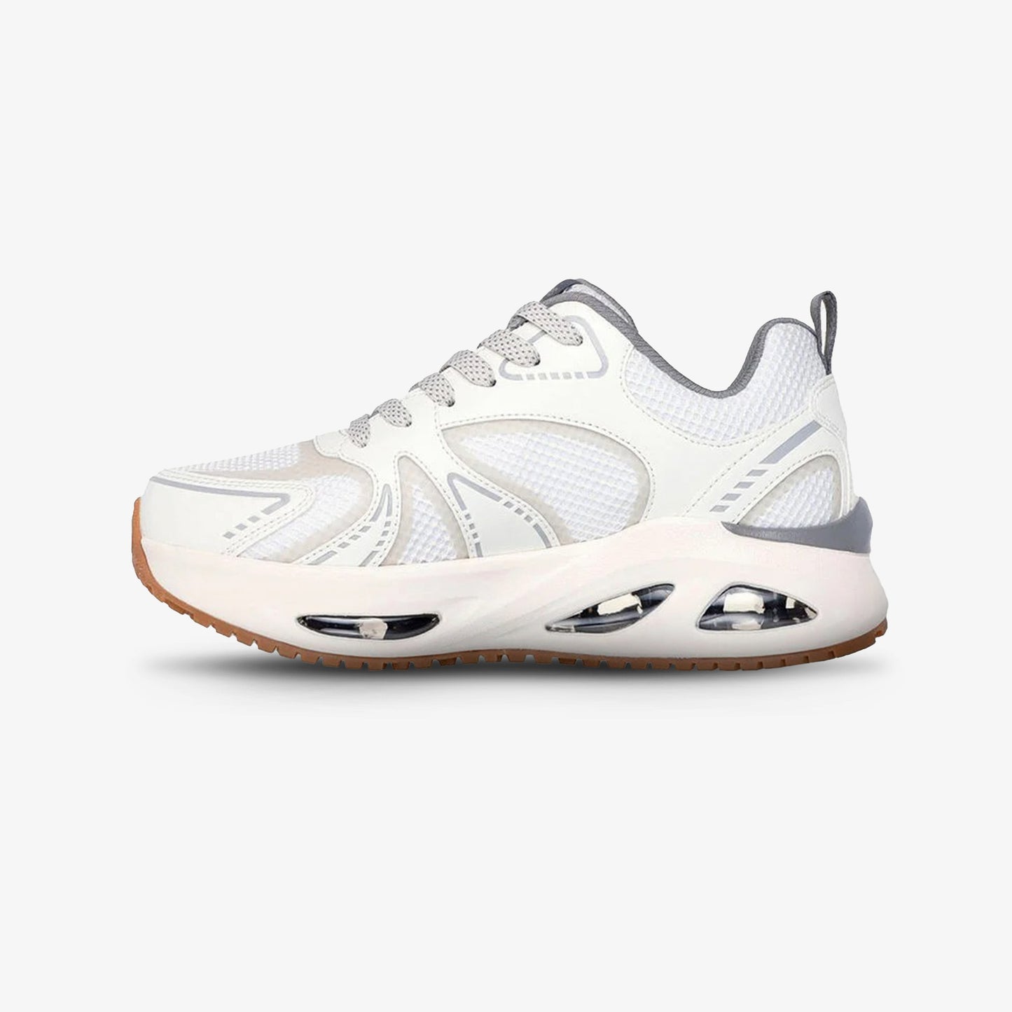 Tenis Skechers Uno Ego Hombre Blanco