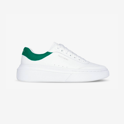 Tenis Skechers Cordova Classics Mujer Blanco Verde