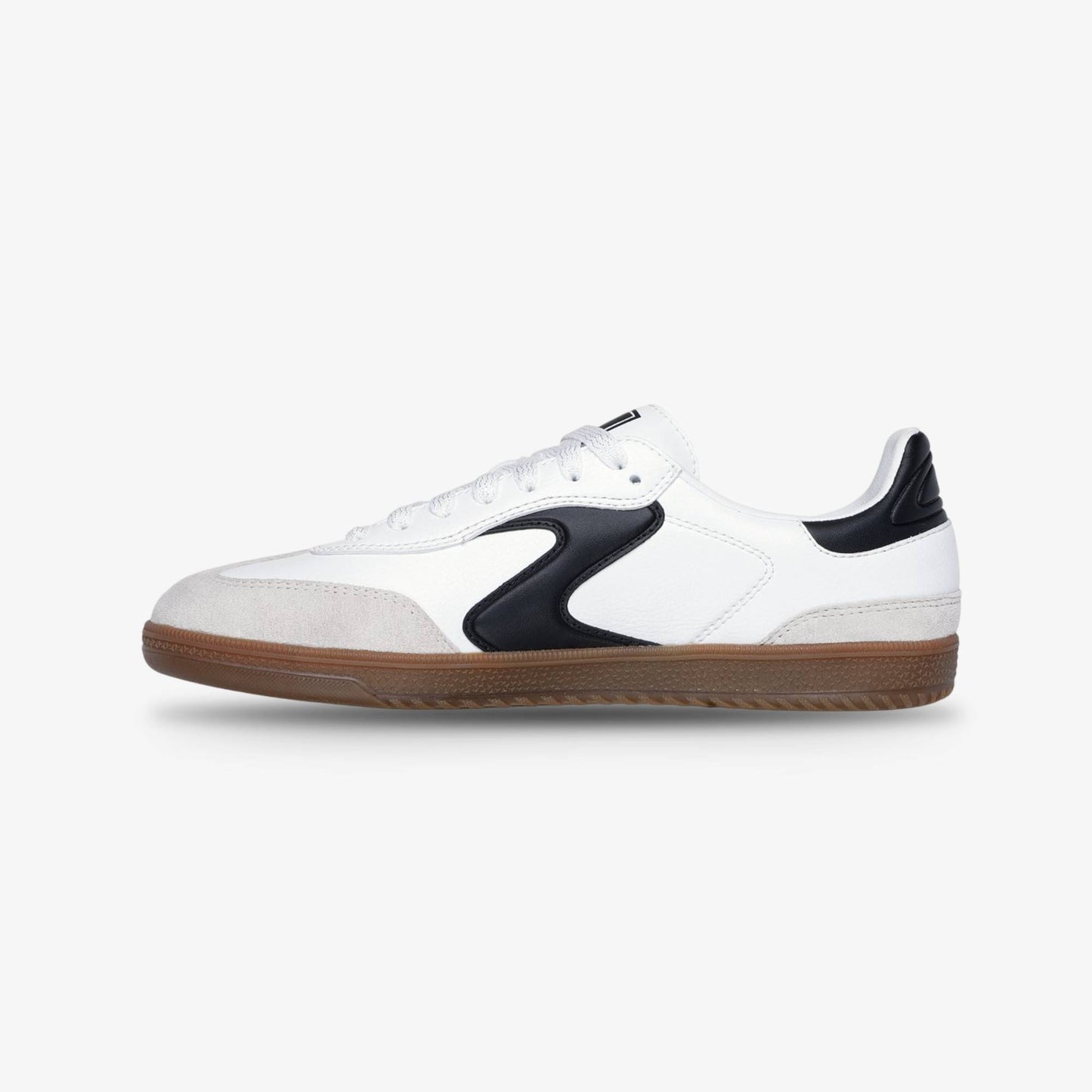 Tenis Skechers Hotshot Kickshot Mujer Blanco Negro