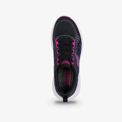 Tenis Skechers Max Cush Elite 2.0 Mujer Negro Morado