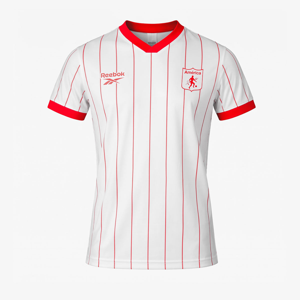 Camiseta Reebok América 26 Unisex Blanco Rojo